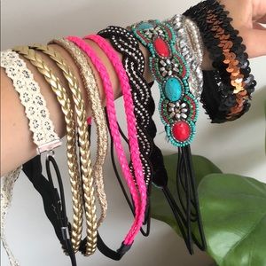 Headbands! All for one price!